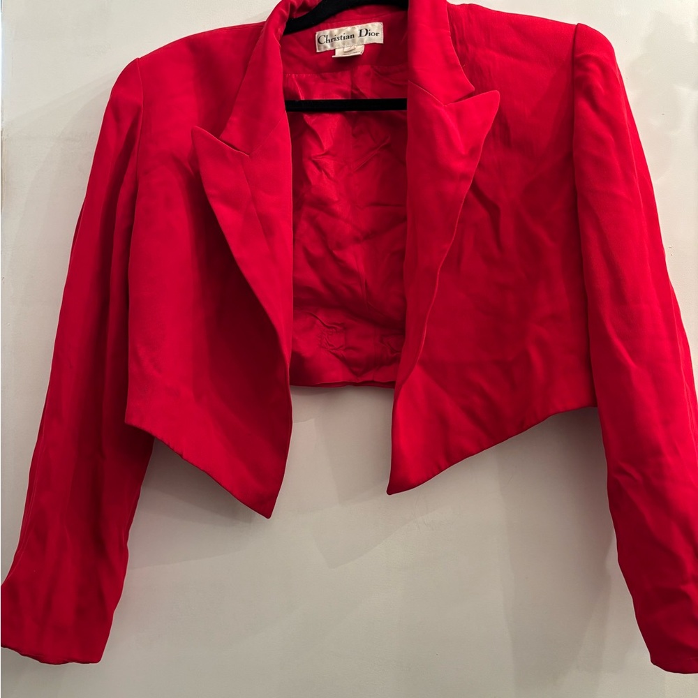 Dior vintage women’s Red Blazer